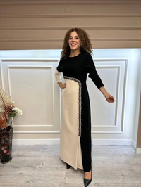 Senna 3042S23 Siyah Viviane Abiye