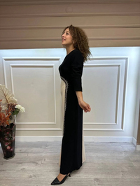 Senna 3042S23 Siyah Viviane Abiye