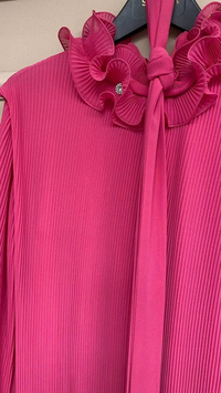 Senna 32239S22 Pembe Lucia Abiye Elbise