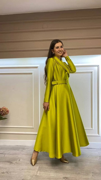 Senna 32255S22 Mimoza Catwalk Elbise