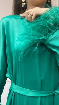 Senna 32345W23 Yeşil Lilibeth Dress