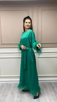 Senna 32345W23 Yeşil Lilibeth Dress