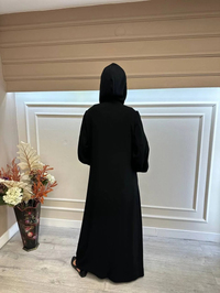 Senna 4011S23 Siyah Andrea Abaya