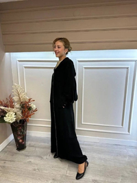 Senna 4011S23 Siyah Andrea Abaya