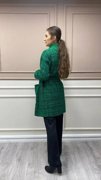 Senna 42337W23 Yeşil Emma Jacket