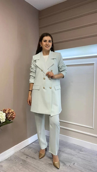 Senna 52207S22 Mint Dar Paça Pantolon