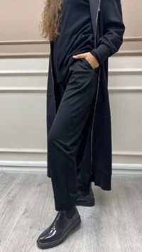 Senna 52337W23 Siyah Kalsedo Kumaş Pantolon