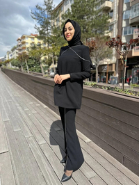 Senna SD242042091004 Siyah Crystal Takım