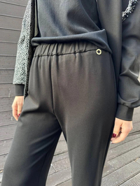Senna SD251051048001 Siyah Etoiles Bomber Pantolon Takım