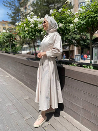 Venöve 24SSELB0010 Taş Alento Elbise