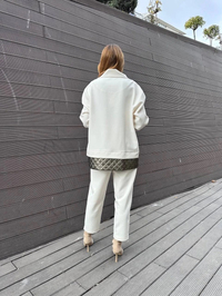 Venöve 25FWCEK0020 Ekru Cardi Takım