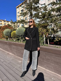 Venöve 25FWCEK0028 Siyah Varesa Ceket