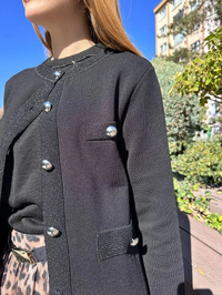 Venöve 25FWHRK0001 Siyah Alder Hırka