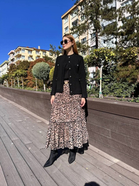 Venöve 25FWHRK0001 Siyah Alder Hırka
