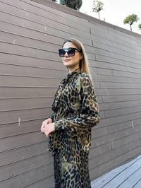 Venöve 25FWTUN0002 Leopar Calder Tunik