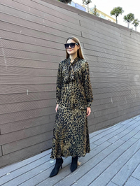 Venöve 25FWTUN0002 Leopar Calder Tunik
