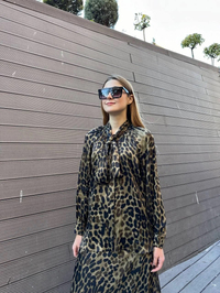 Venöve 25FWTUN0002 Leopar Calder Tunik