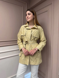 Venöve 25SSCEK0007 Sarı Julie Ceket