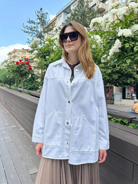 Venöve 25SSCEK0011 Krem Tessa Ceket