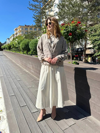 Venöve 25SSETE0006 Krem Lucy Etek