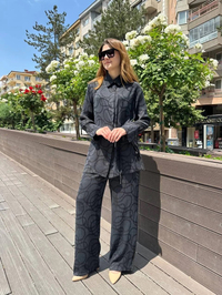 Venöve 25SSGOM0002 Siyah Lena Takım