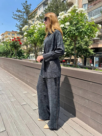 Venöve 25SSGOM0002 Siyah Lena Takım