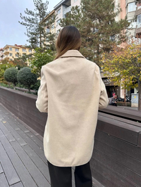 Venöve 26FWCEK0020 Bej Rotan Ceket