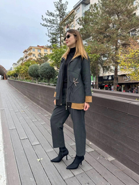 Venöve 26FWCEK0046 Antrasit Elsa Takım