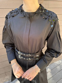 Venöve 26FWELB0003 Siyah Rayne Elbise