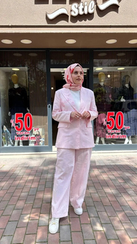 Venöve 26SSCEK0054 Pembe Eris Takım