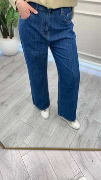 Venöve 26SSPNT0060 Lacivert Lottie Pantolon