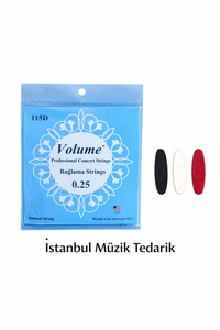 0.25 Divan Bağlama Teli (Tezene Hediyeli)