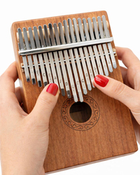 17 Tuş Gerçek Ağaç Kalimba 