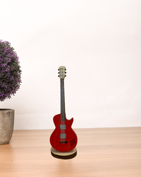 El Yapımı Dekoratif Elektro Gitar Biblo
