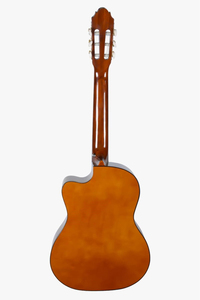 Gün Batımı Klasik Gitar 4/4 Yetişkin Boy Sap Ayarlı Kesik Kasa Full Set (Çanta, Capo, Askı, Pena, Dijital Tuner)
