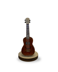 İstanbul Müzik Mini Klasik Gitar Kahverengi 9 cm Biblo