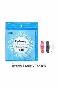 Kısa Sap Bağlama Teli (tezene hediyeli)
