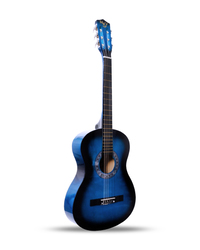 Mavi Renk Klasik Gitar Manuel Raymond