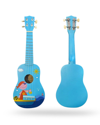 MN-225BL Mavi Soprano Ukulele (Yedek tel - Çanta - Pena Cüzdanı-Burgu Çevirici)