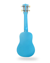 MN-225BL Mavi Soprano Ukulele (Yedek tel - Çanta - Pena Cüzdanı-Burgu Çevirici)