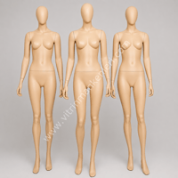 3''LÜ SET BAYAN POLYESTER VİTRİN MANKENLERİ