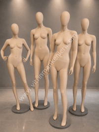 4''LÜ SET BAYAN POLYESTER VİTRİN MANKENLERİ