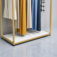 Dekoratif Butik Mağaza Düz Tekli Elbise Askılık