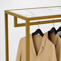 Dekoratif Butik Tekli Raflı Askılık Mağaza Standı Askılık