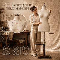 İğne Batabilen Kadın Terzi Mankeni