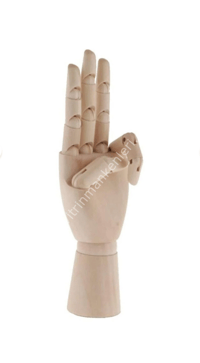 Manken Ahşap El 24cm