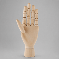 Manken Ahşap El 24cm