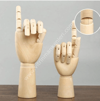Manken Ahşap El 24cm