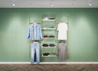 MD DEKORASYON Mağaza Raf Sistemi, Askılık Sistemi, Butik Rafı, Mağaza Stand, Giyinme Odası 180*200