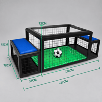 Mini Futbol Sahası Kapalı Spor Ekipmanı Masa Altı Futbol Oyunu
